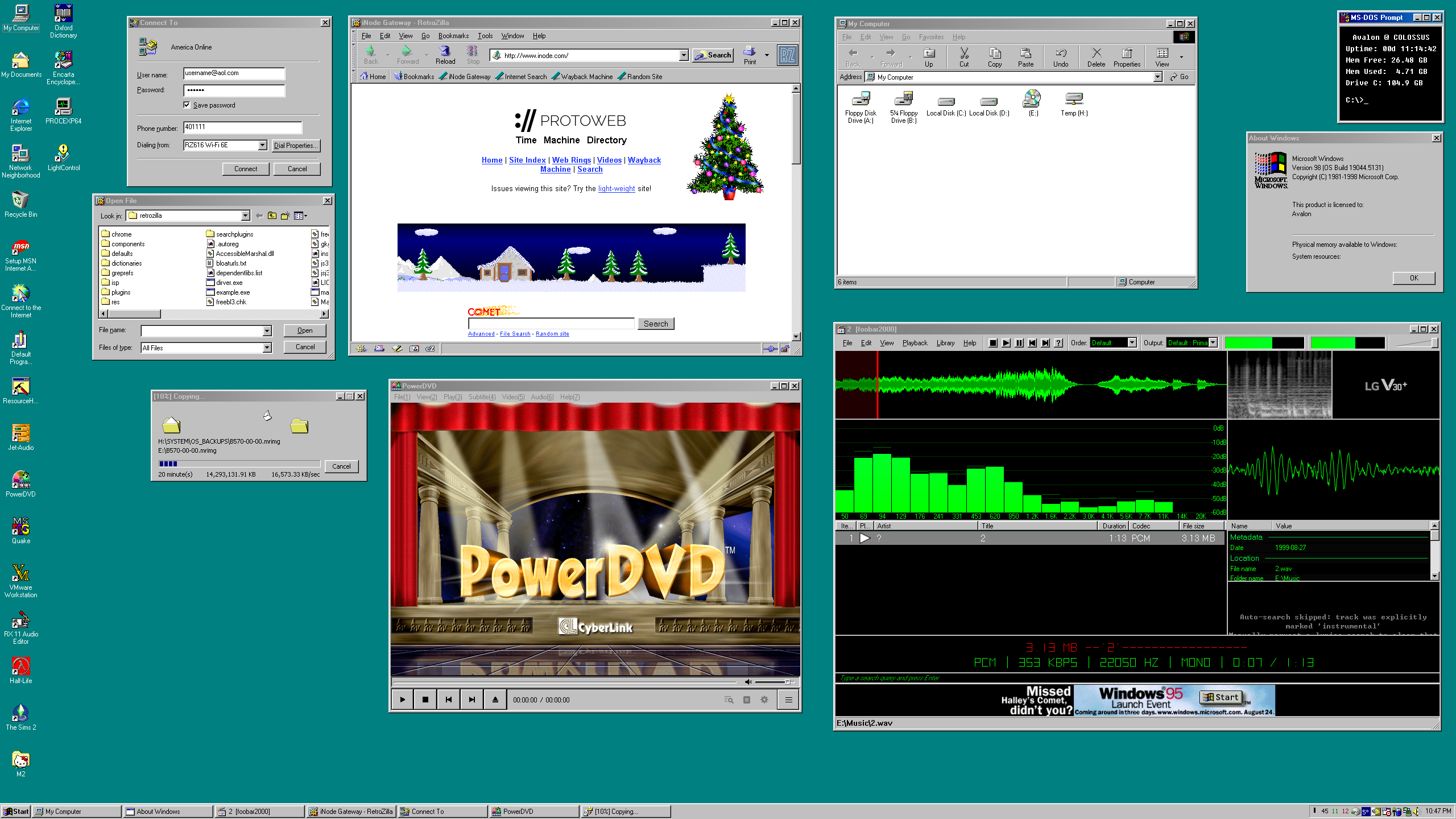 Windows 10 21H2 LTSC to Windows 98 | WinClassic