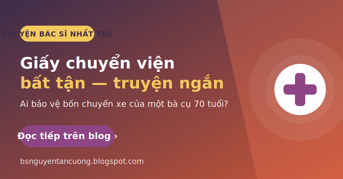 Giấy chuyển viện bất tận