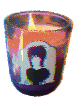 lydia deetz candle
