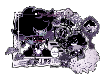 black sapphire - graphic by sunday
