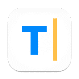 Typinator logo — text expansion and auto-typing app for Mac by Ergonis