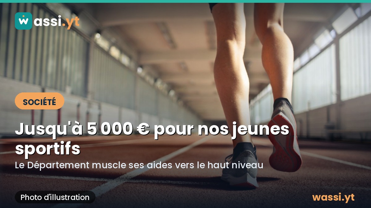 Sport à Mayotte : jusqu'à 5 000 euros d'aide pour les jeunes vers le haut niveau
