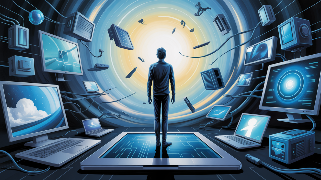 Pencarian Makna di Tengah Badai Digital: Memeluk Kerapuhan Manusia dalam Era Otomasi