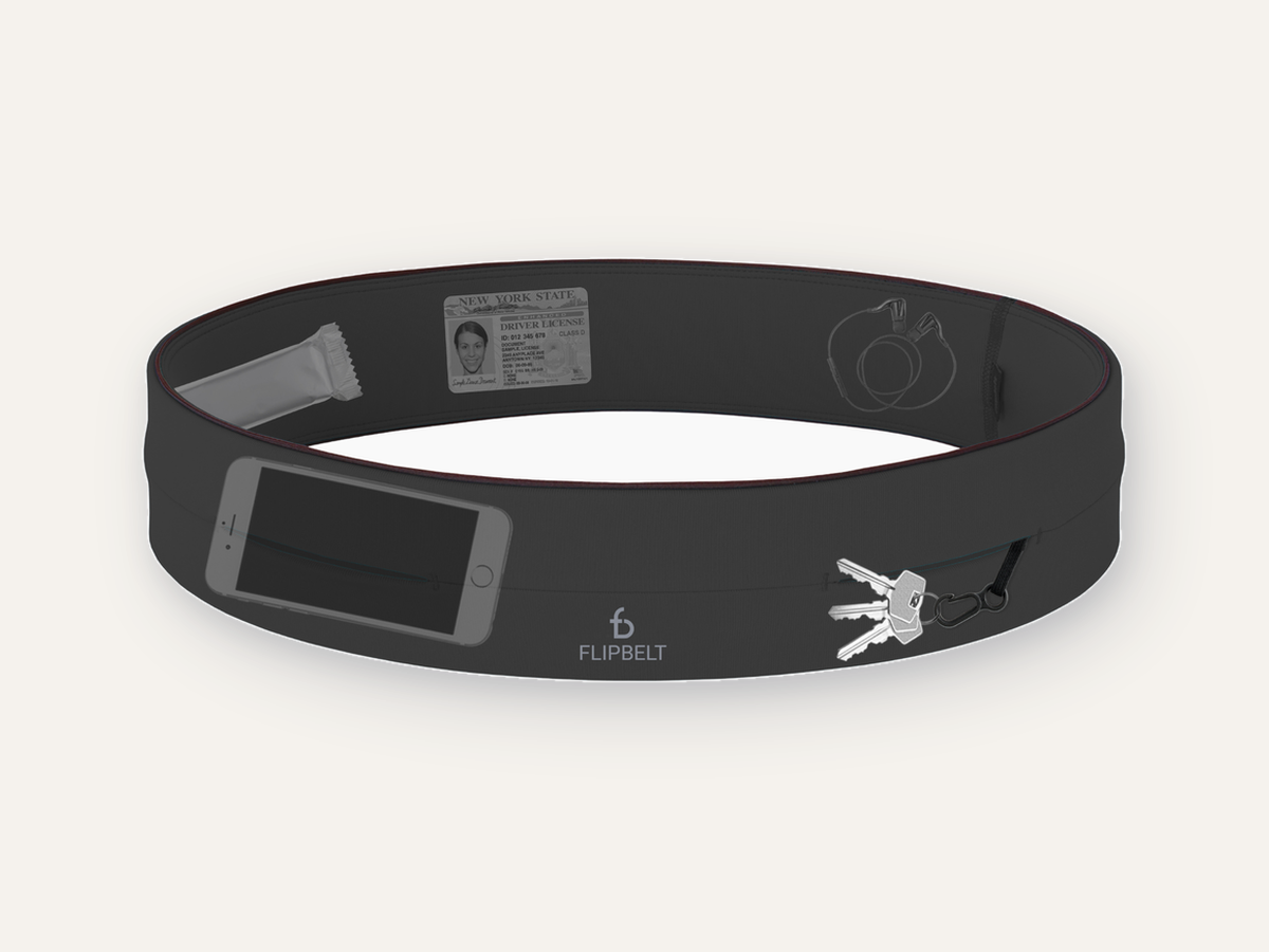 Black FlipBelt Classic running belt