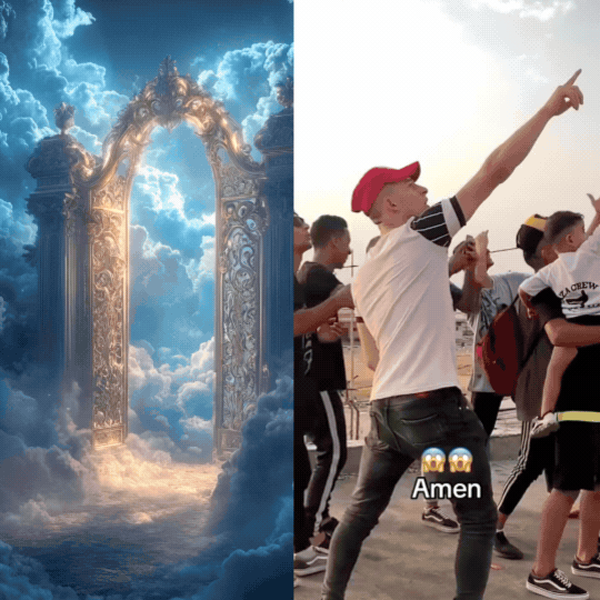 Ancient spiritual ritual animated gif