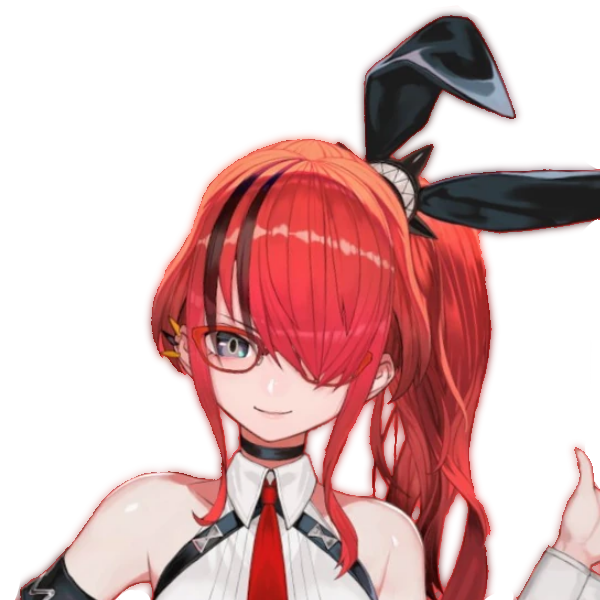 Lain Paterson ; she wears glasses in multiple costumes.. kyuutee....