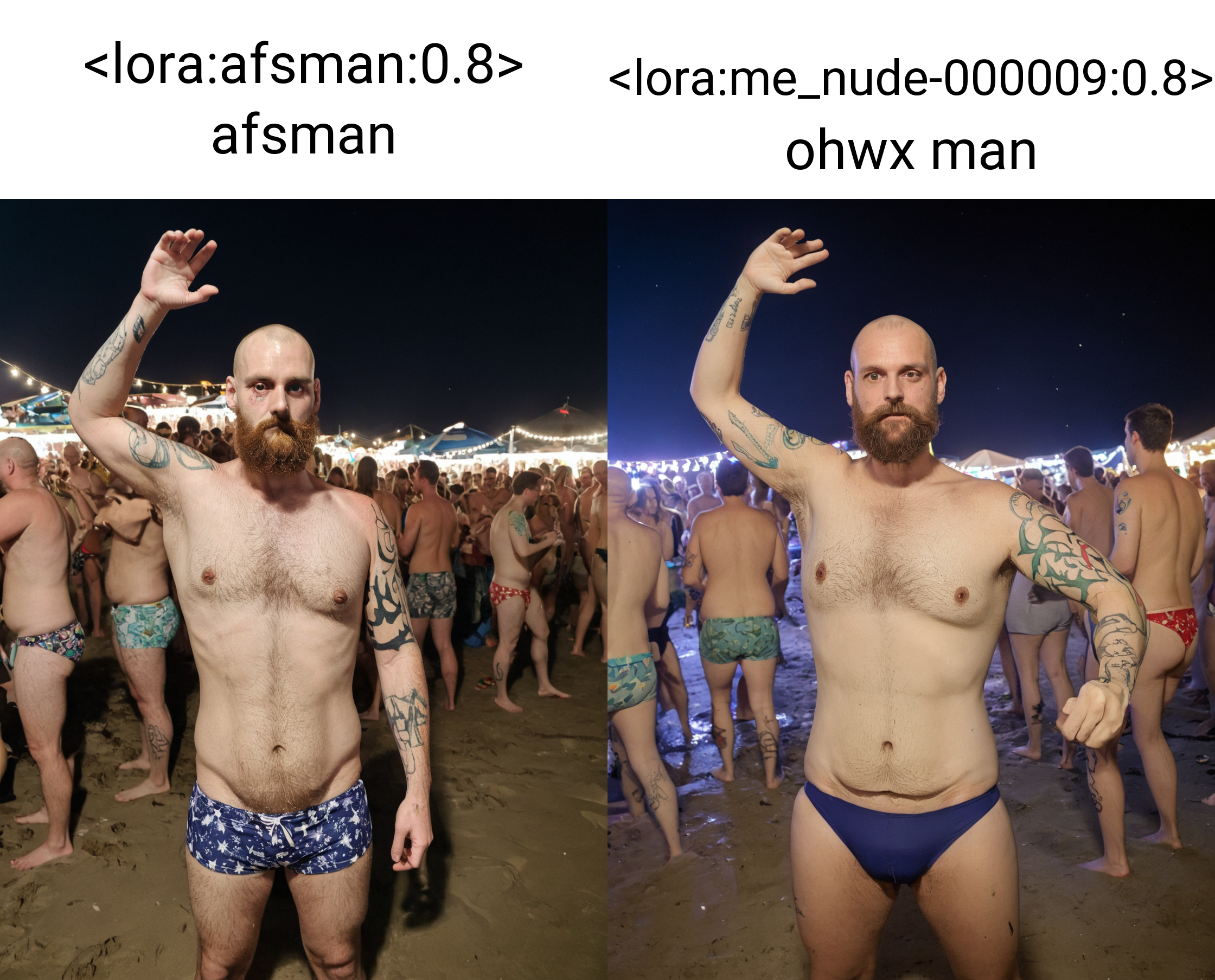 Would it be ideal to train my personal LoRA with nude photos of myself? :  rStableDiffusion