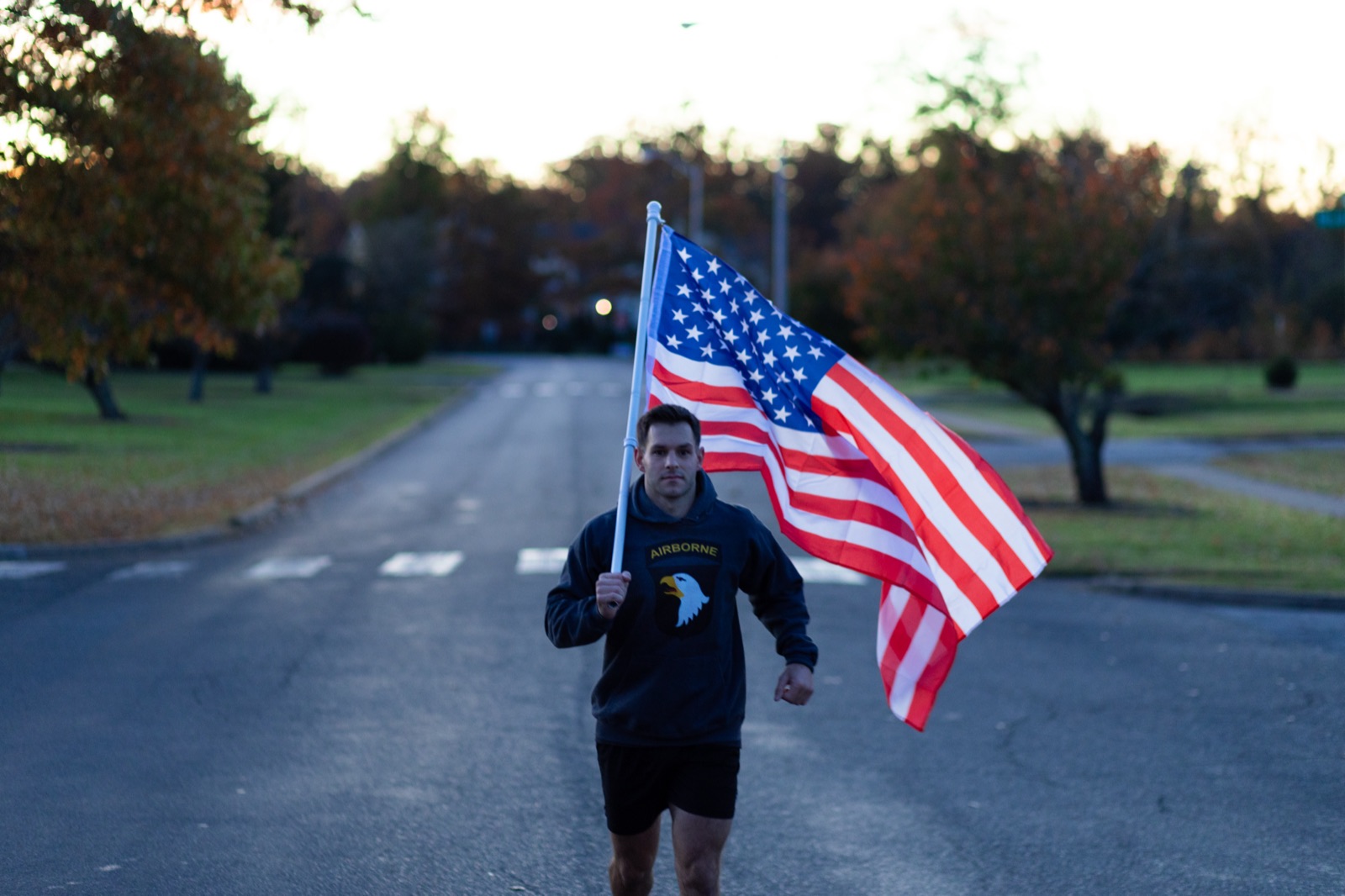 Runners at the VALOR 5K