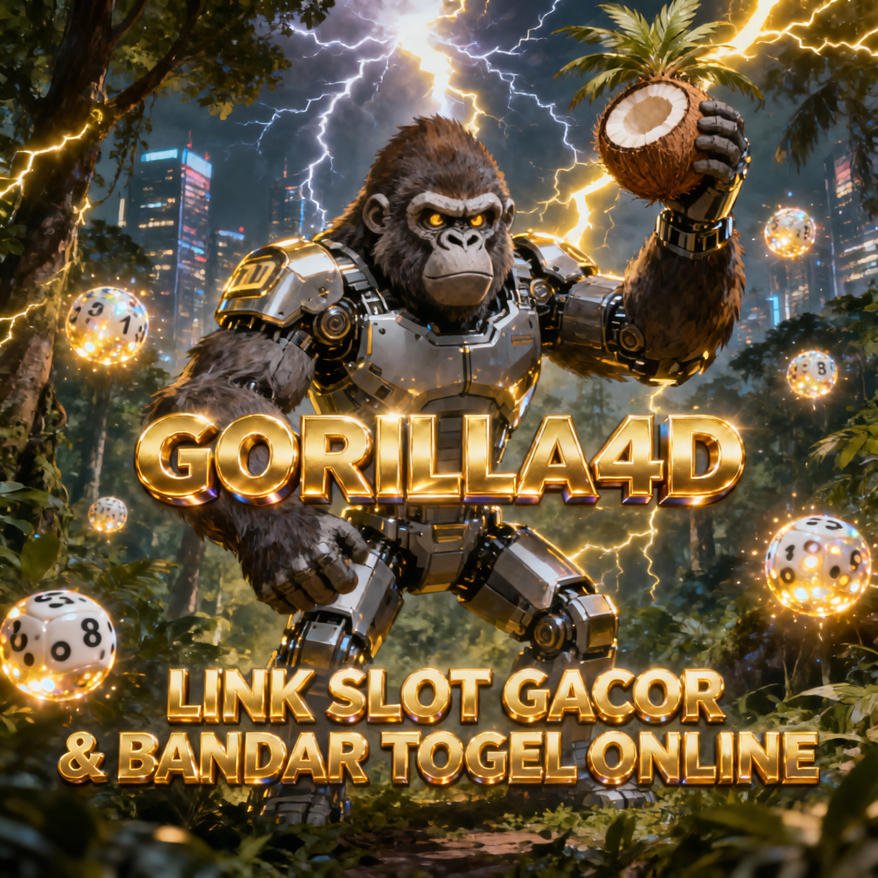 GORILLA4D - Platform Cepat Slot Gacor RTP Tinggi & Mahjong Ways 2: Deposit 1 Detik via QRIS