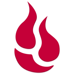Backblaze logo — unlimited online cloud backup app for Mac