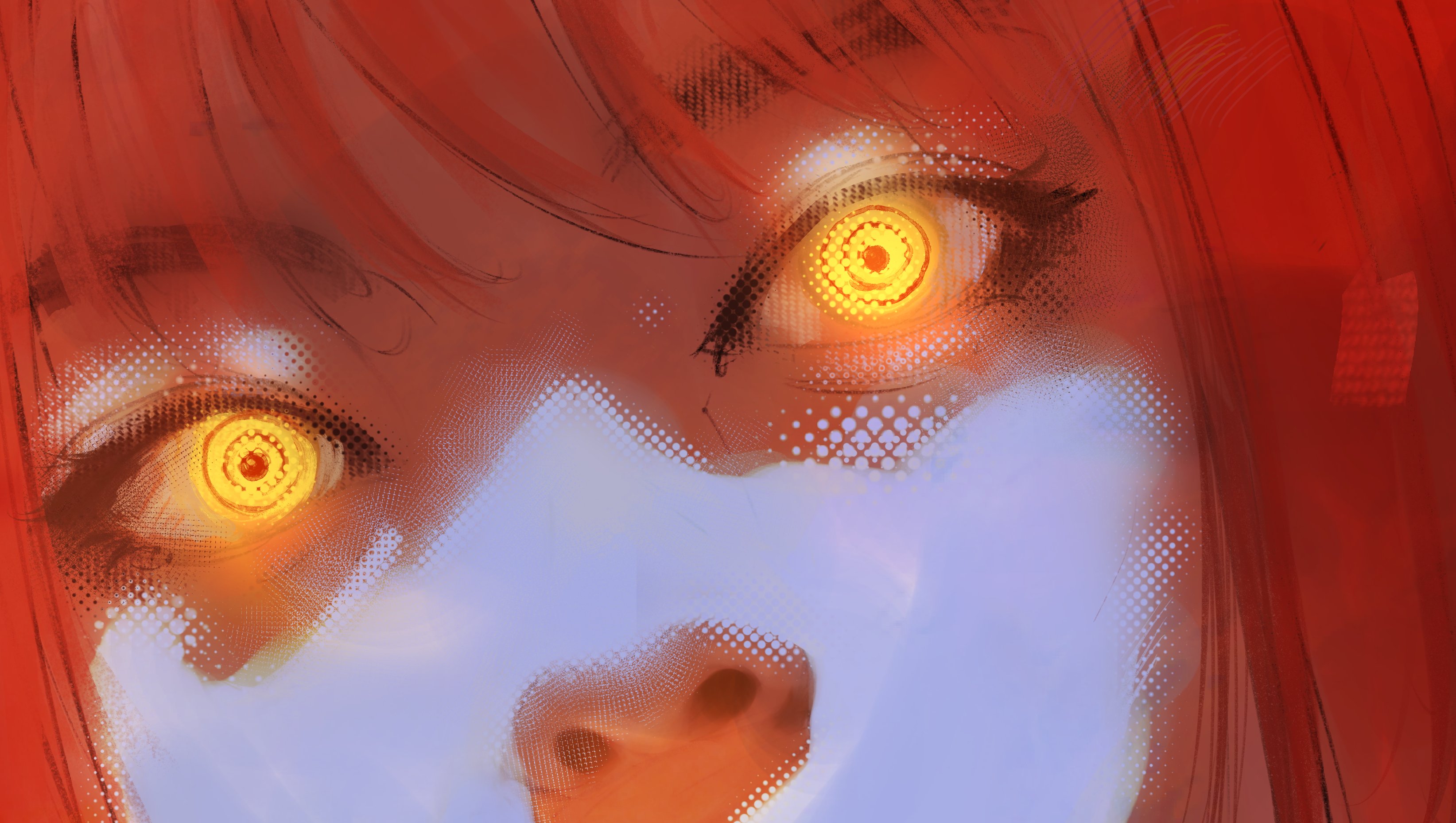 makima ·.༄࿔ | Csm eyes, Csm banner