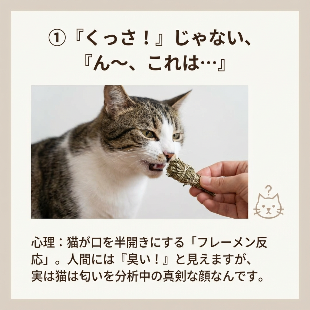 猫の変顔は分析中?フレーメン反応の秘密 - Image 3
