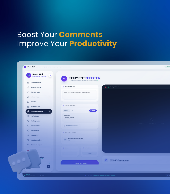 Fredinky Suite - Facebook Automation Tool | Bulk Messaging, Lead Scraper, Group Marketing