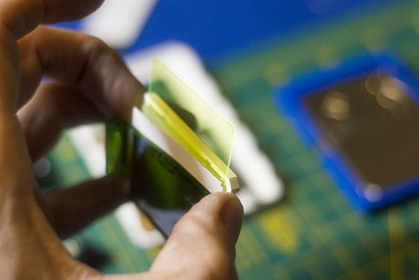 iPod 4th Gen Blacklight Colour Mod