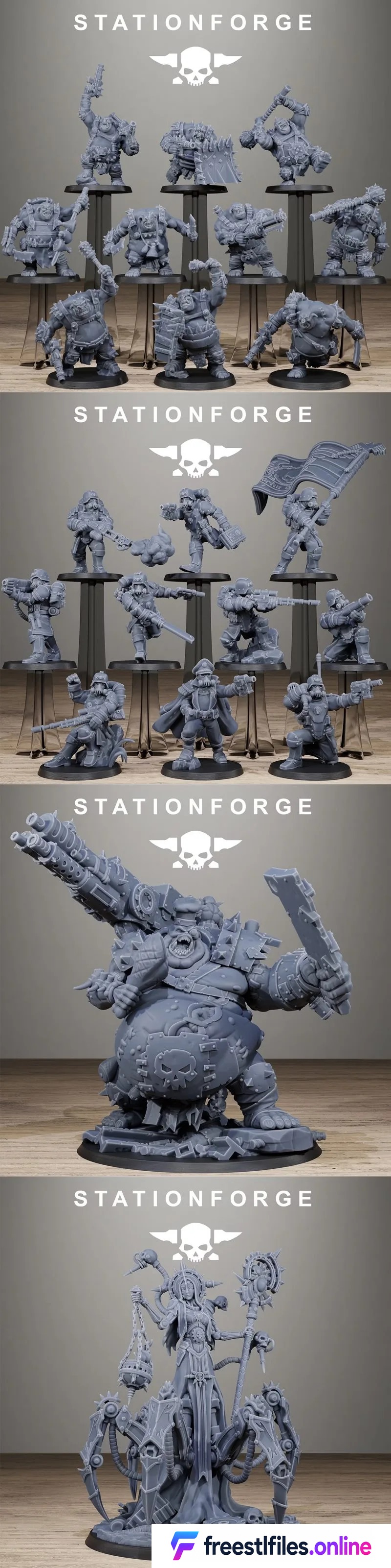 Station Forge August 2026 STL Render