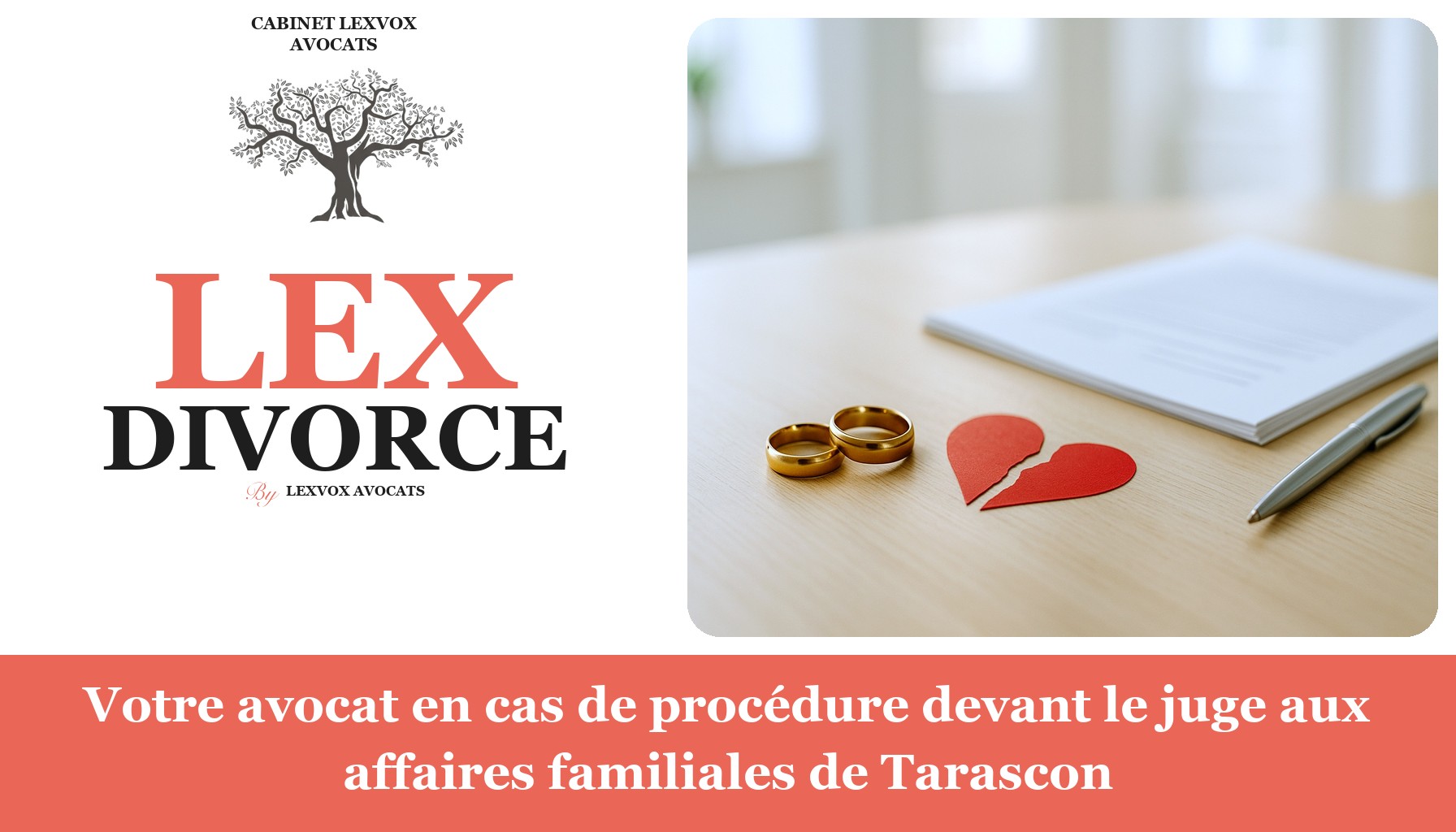 Votre avocat en cas de procédure devant le juge aux affaires familiales de Tarascon
