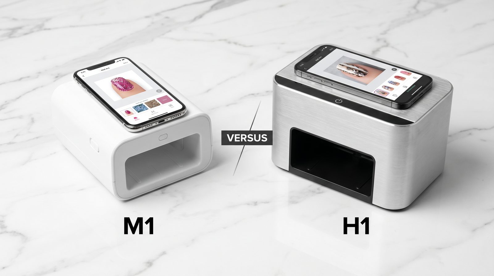 O'2Nails M1 vs. H1: Which Portable Printer Is Right for You? — NailPrinter.ca