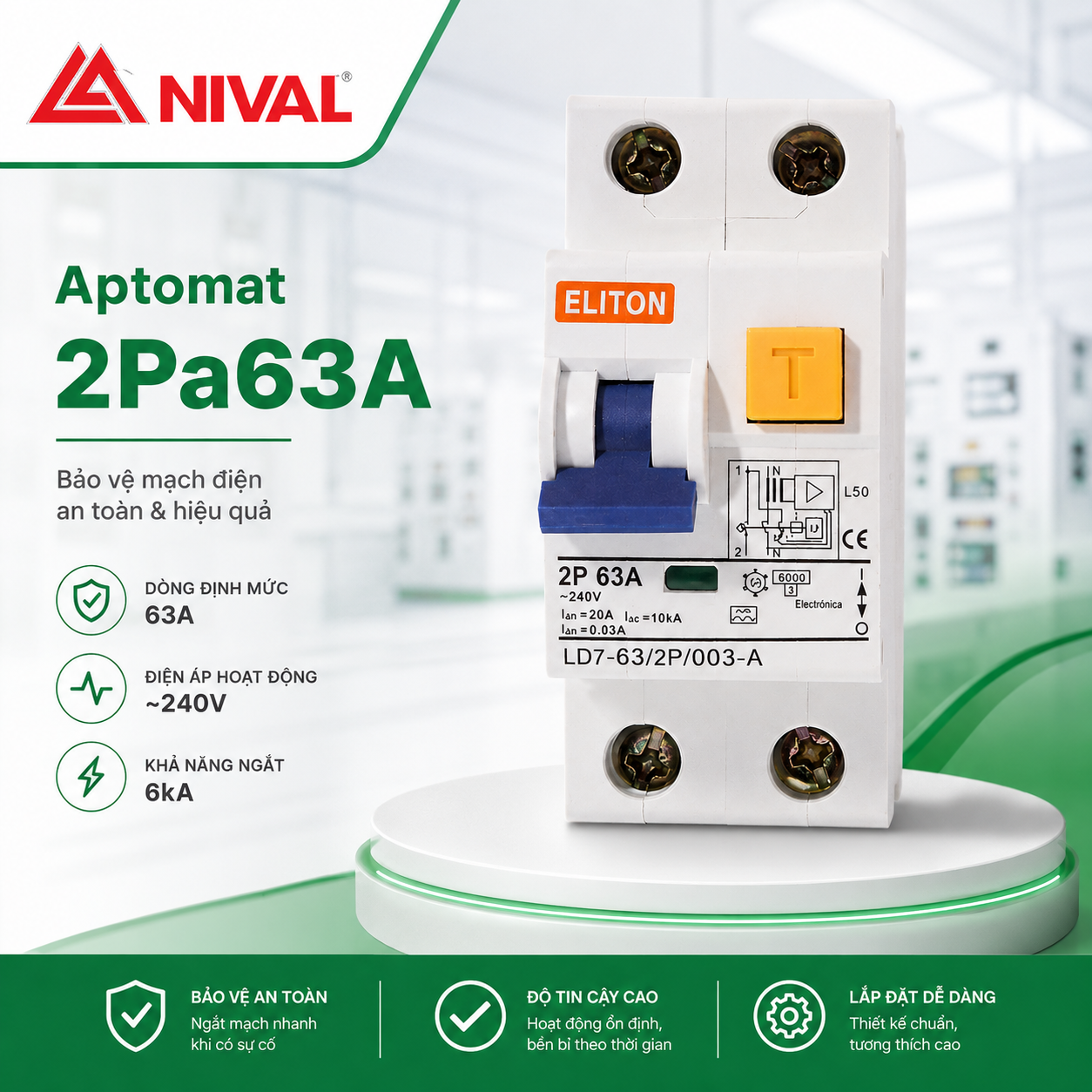 Aptomat 2Pa63A