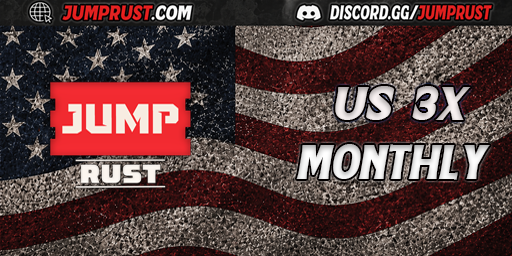 JumpRust.com - US 3x|Full PVP|Shop|Kits|TP|Events|Long|