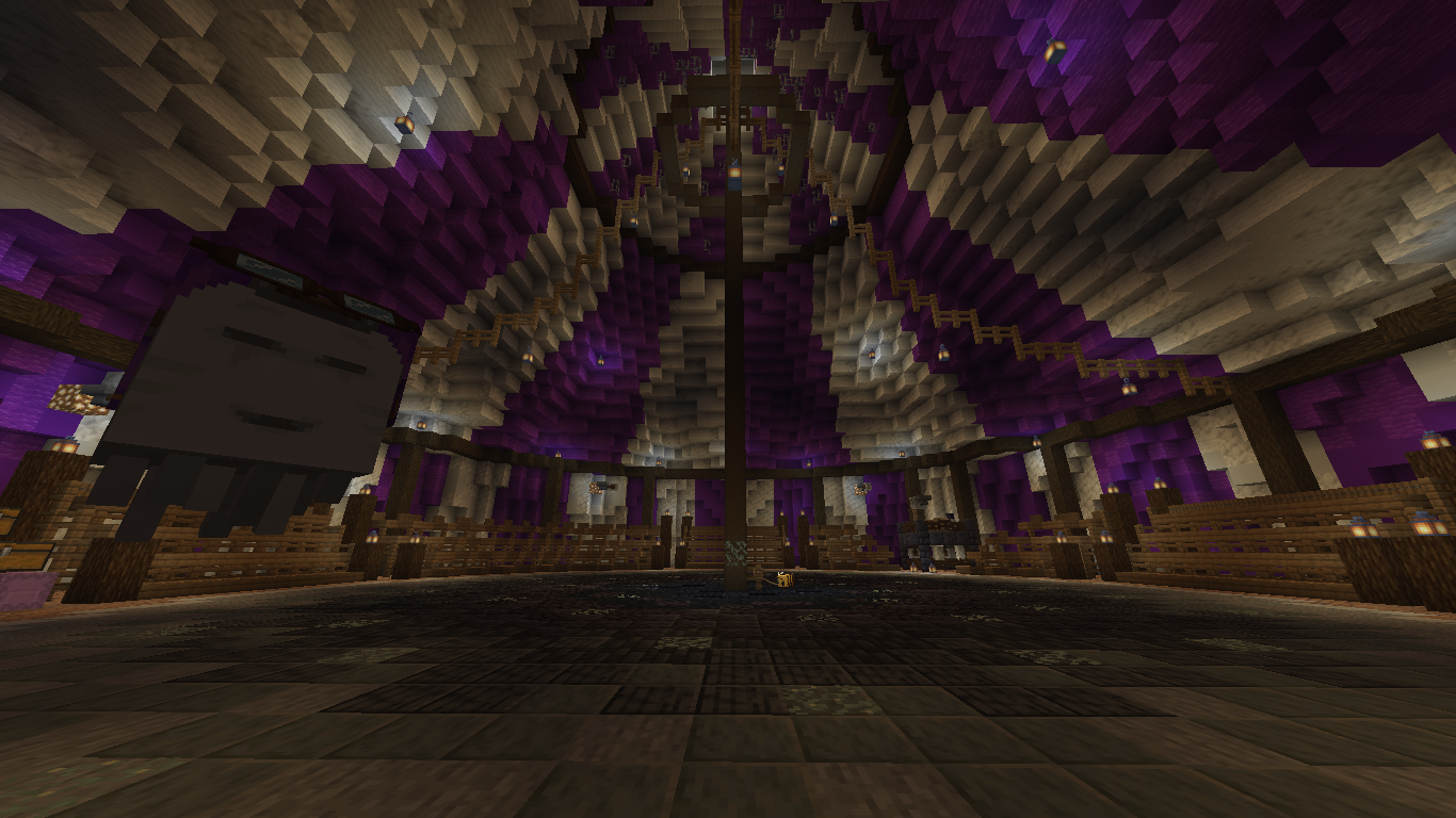 Purple Striped Circus - Interior