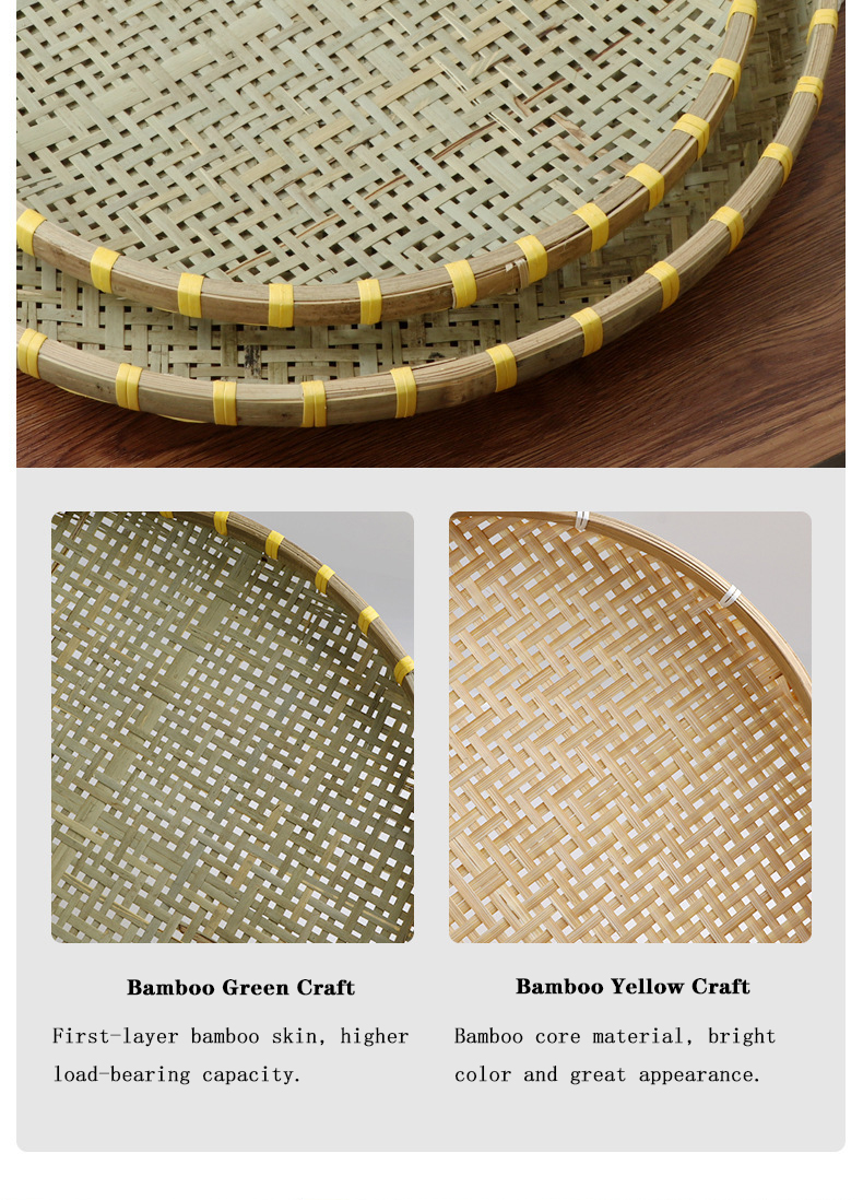 Traditional Handmade Bamboo Fish Basket