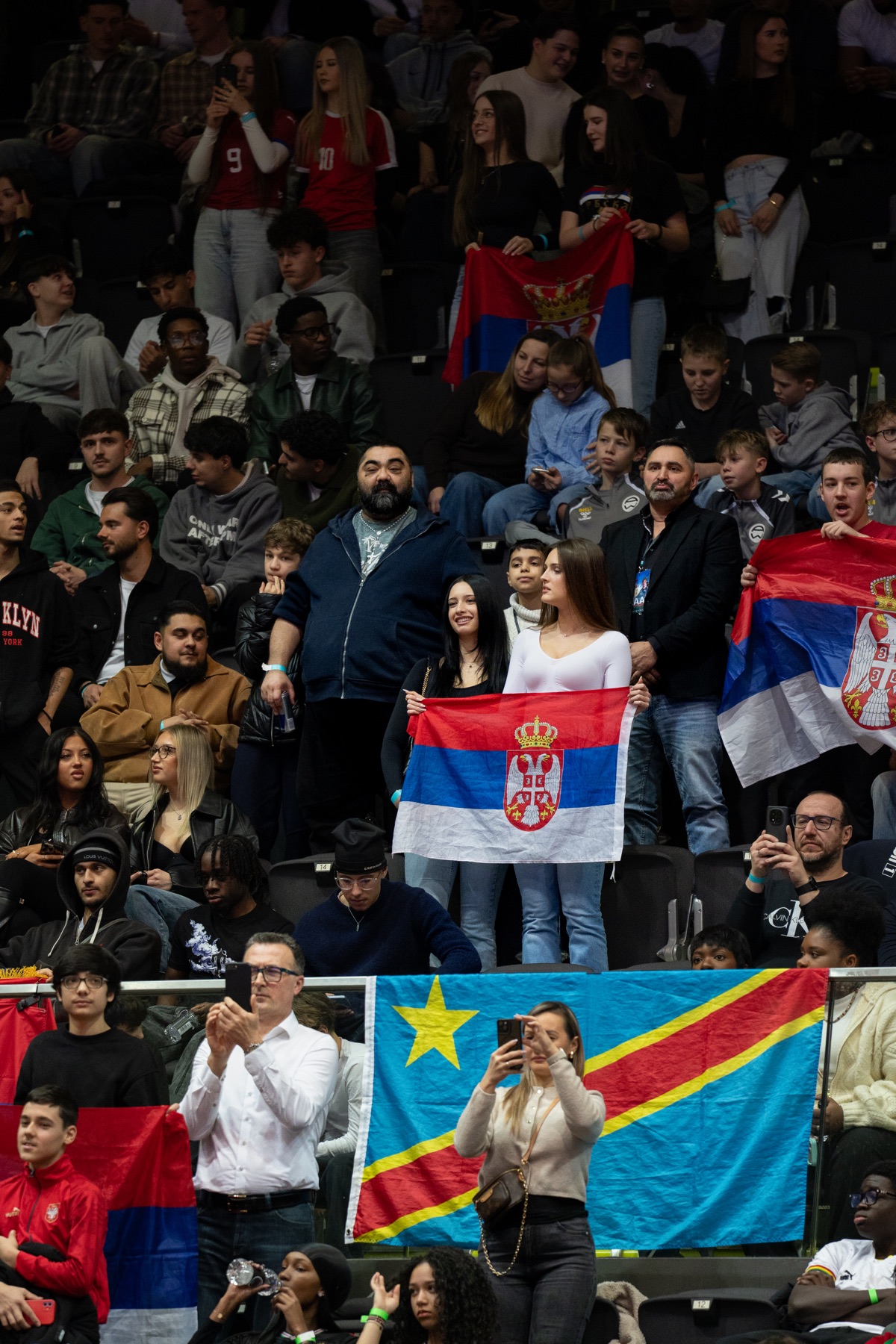 Vienna World Cup Fußball Content mit Spielern und Fans