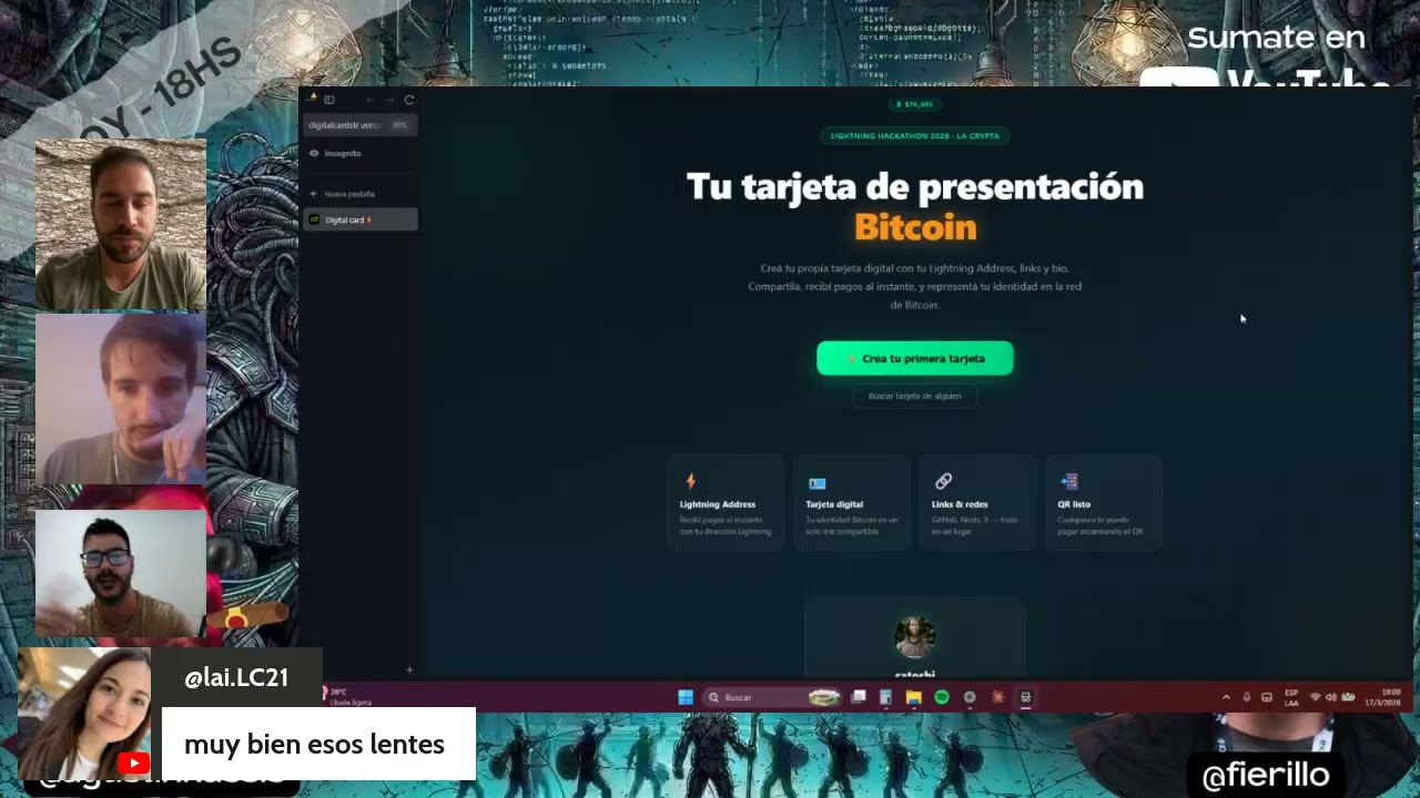 Digital Card — Landing del proyecto