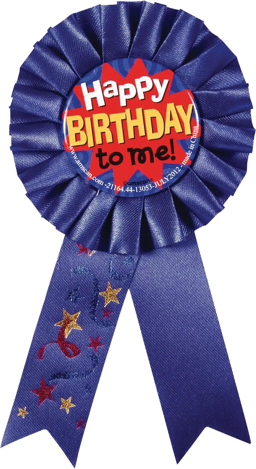 Happy Birthday Award Ribbon