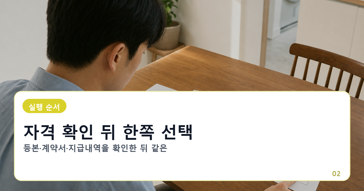 월세 세액공제 자격 확인부터 중복 금액 정리까지의 연말정산 순서