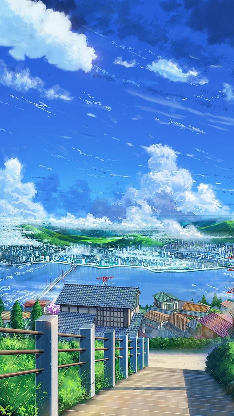 Anime manzara rasmi