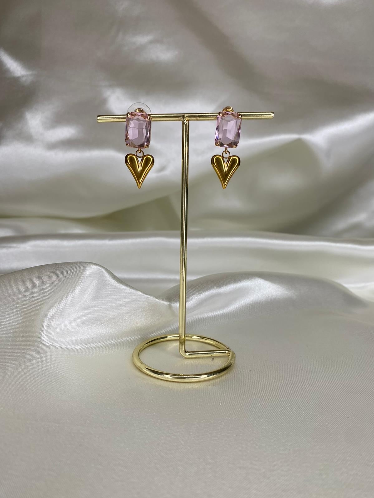 Navalon & Dante Pink Small Hearts