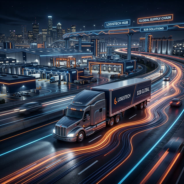 Norteamérica Logistics Map