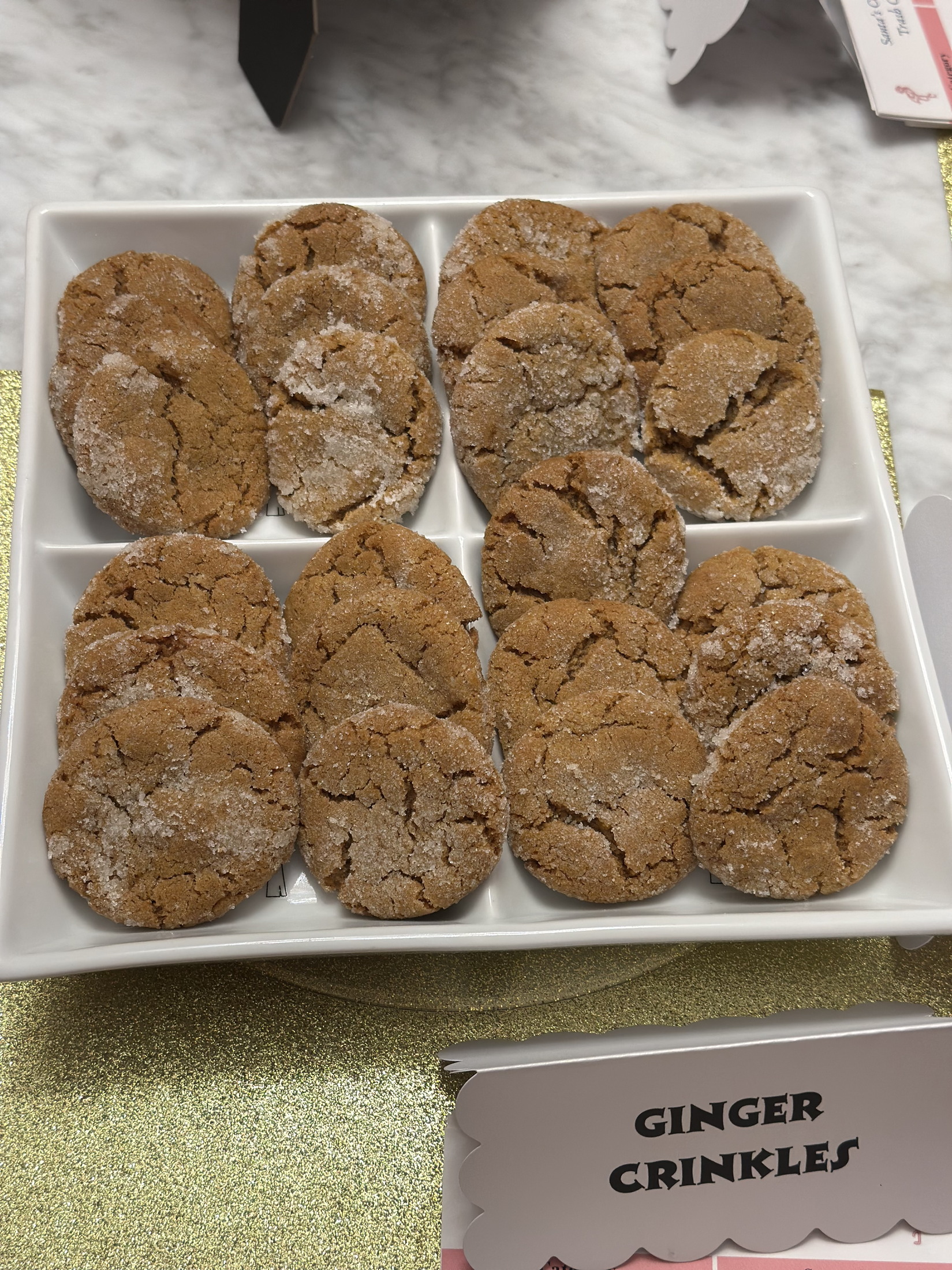 Ginger Crinkles
