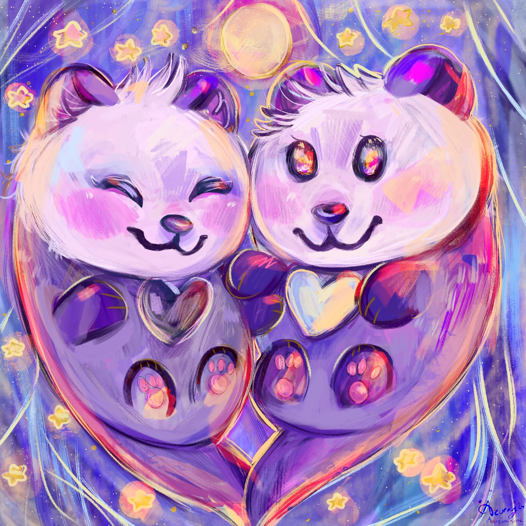 Otters from outta space