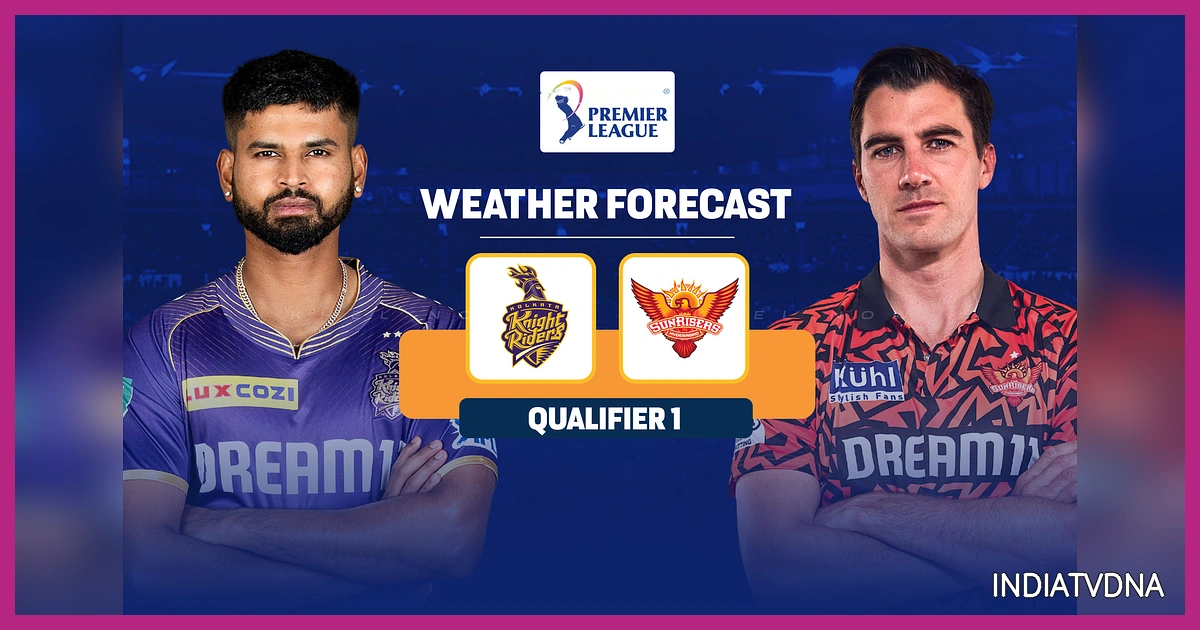 KKR vs SRH Weather Update