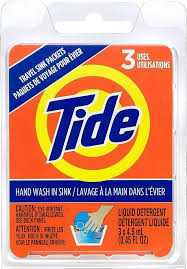 Tide Travel Sink Packets, 3-count