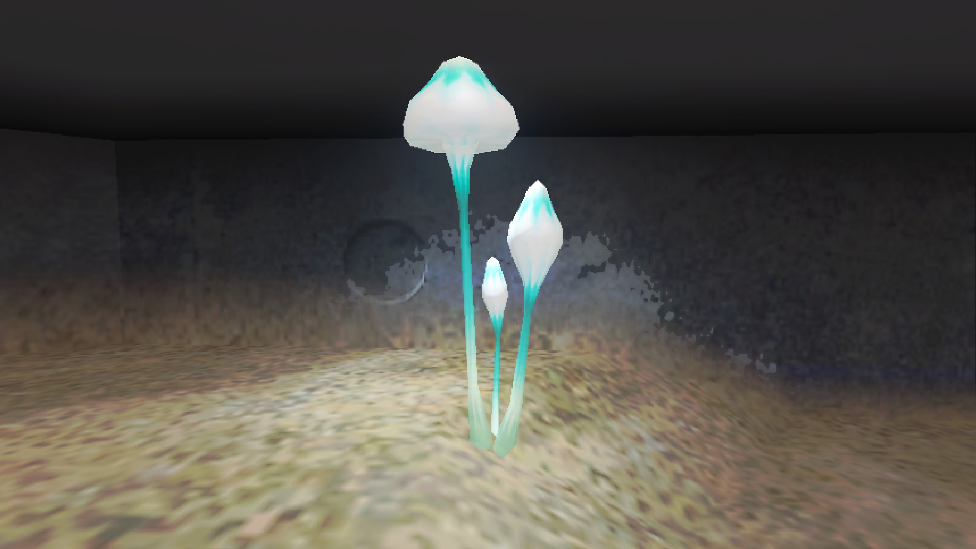 The glowing mushrooms which can be found in most interiors.