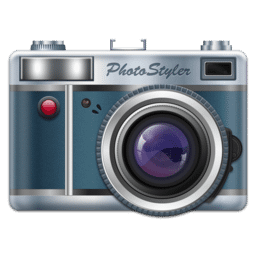 PhotoStyler logo — photo styling and filter app for Mac
