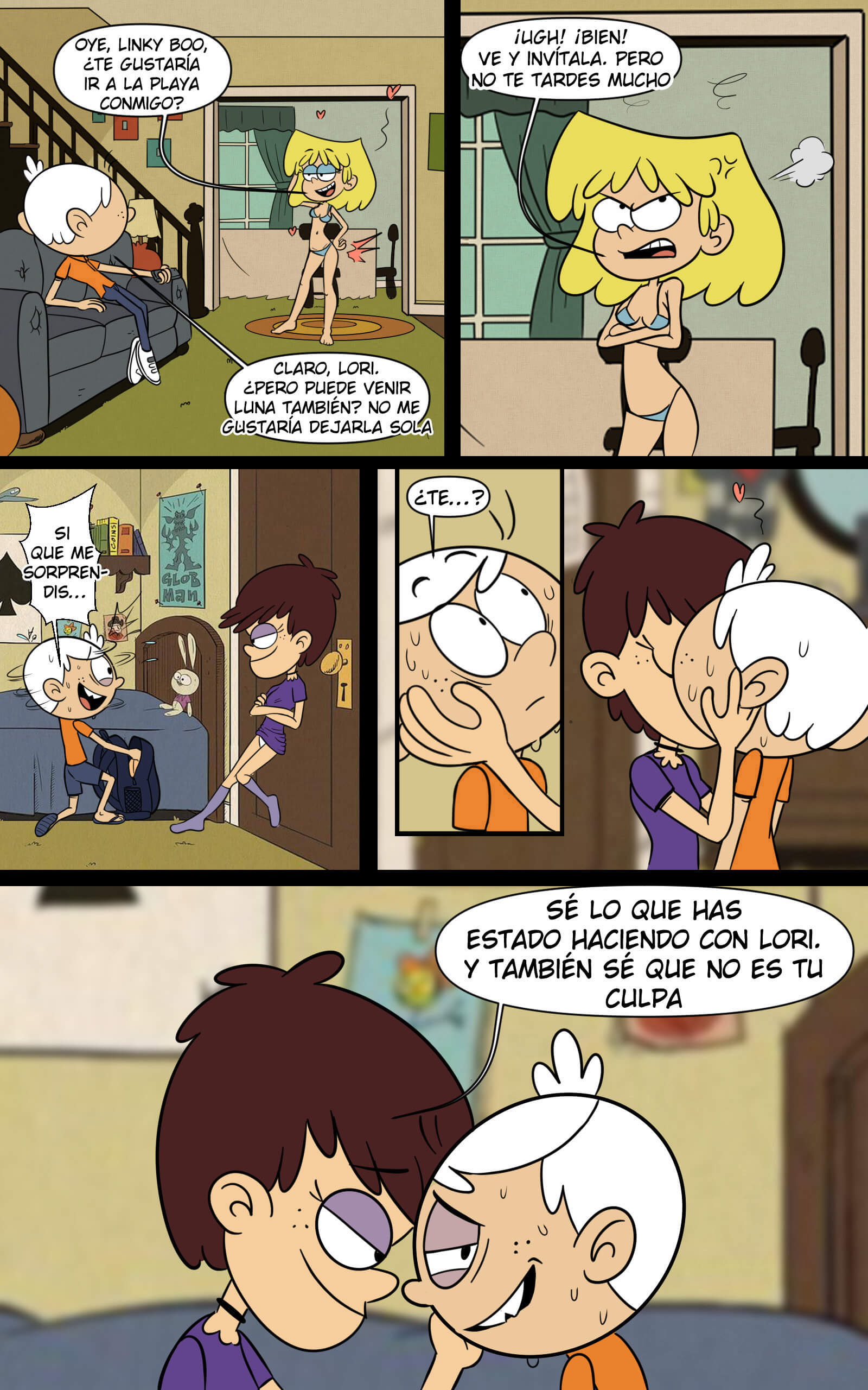 Loudcest – Monocromia (The Loud House) 5