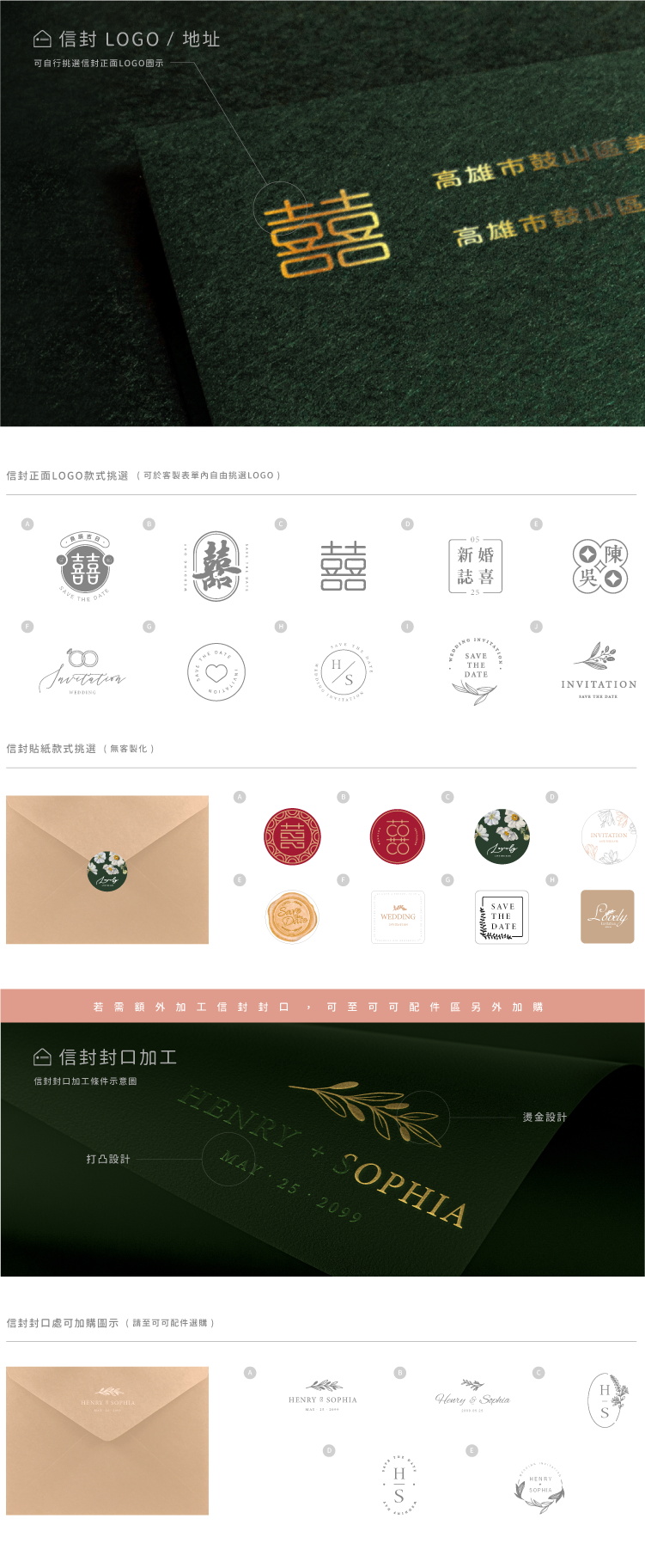 婚卡喜帖 - 百花齊放 商品圖8