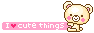 <3 cute things