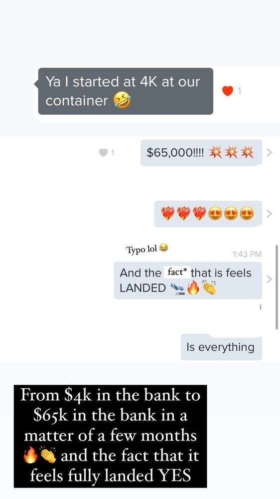 and it feels landed