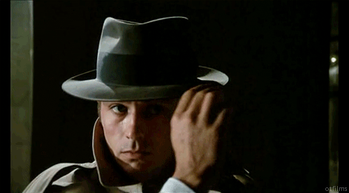Alain Delon incognito