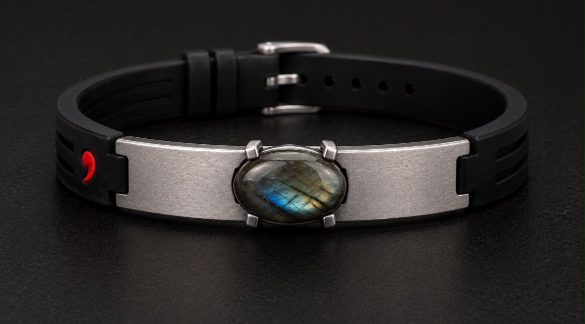 Shoesit labradorite energy bracelet