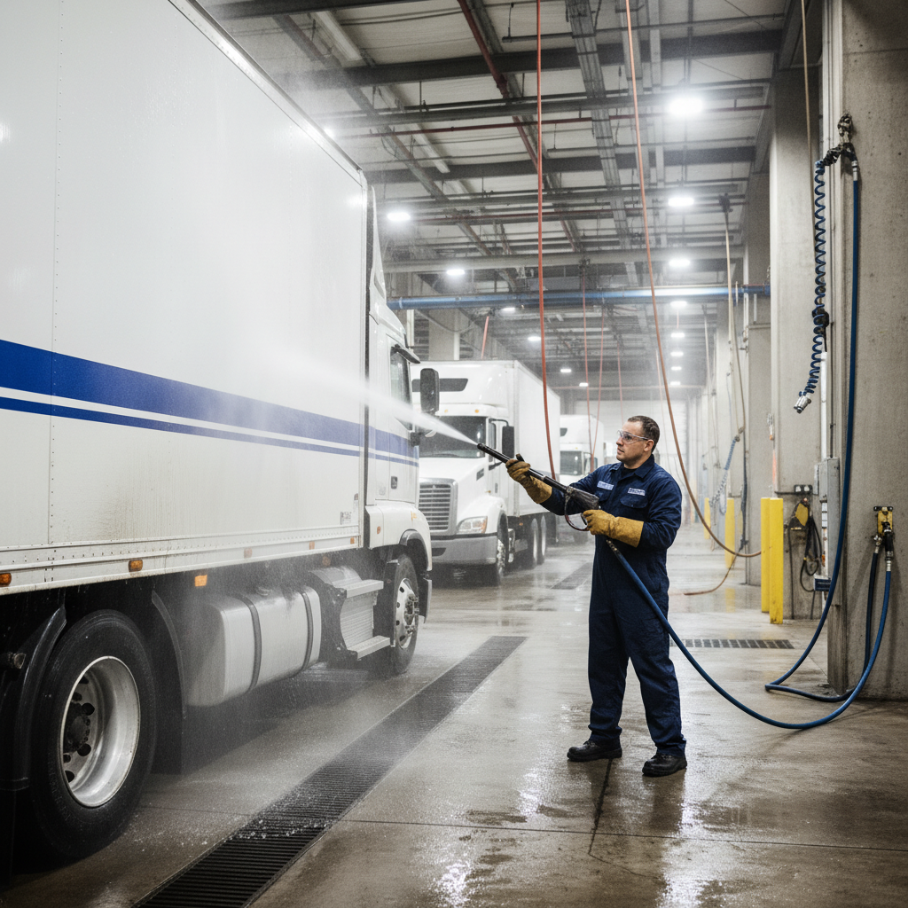 Pressure Washing Fleet Vehicles: A Complete Guide