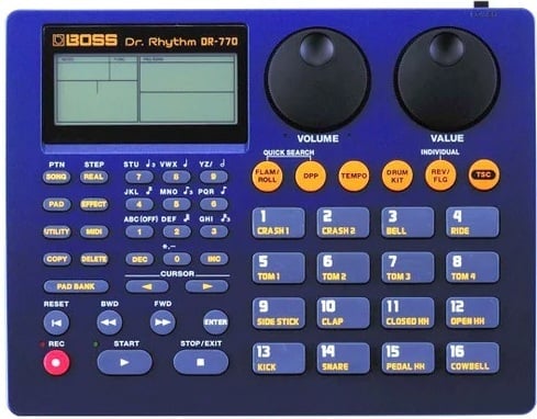 Boss DR-770 Wave File Sample Set