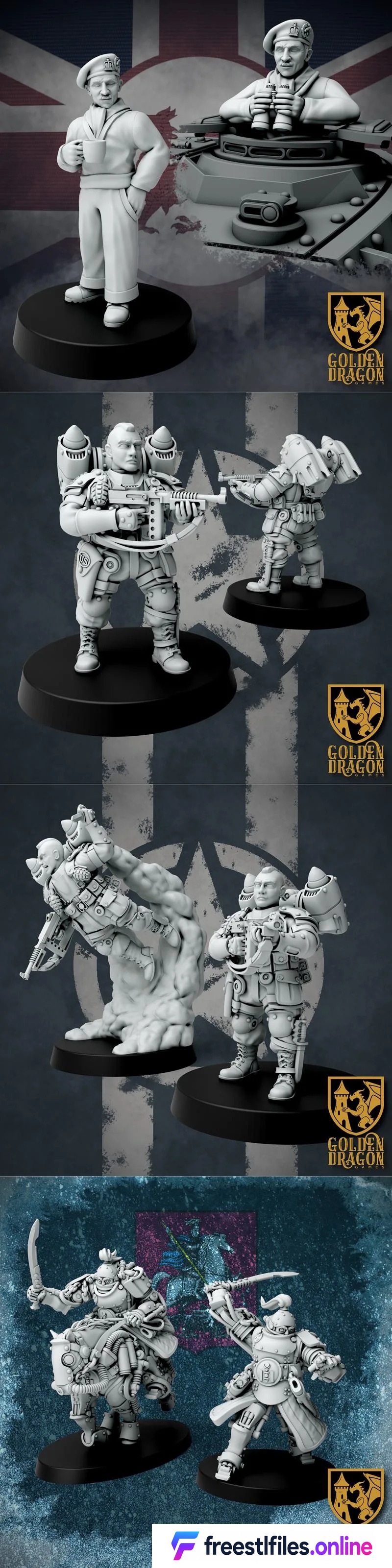 Golden Dragon Games July 2026 STL Render