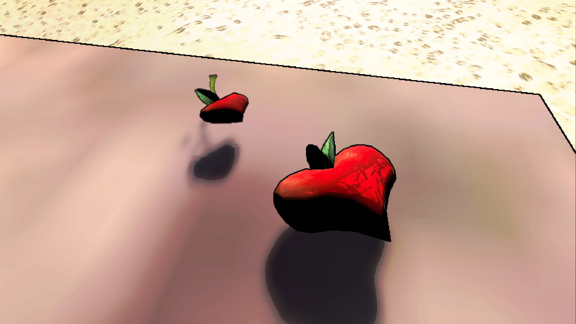 Large and small heart fruit from Hey! Pikmin.