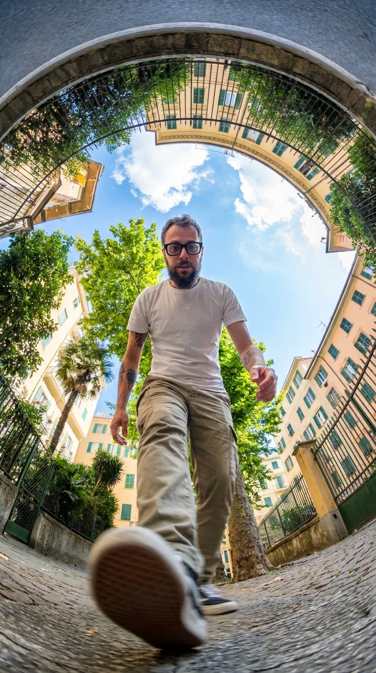 Tiny Planet editorial example