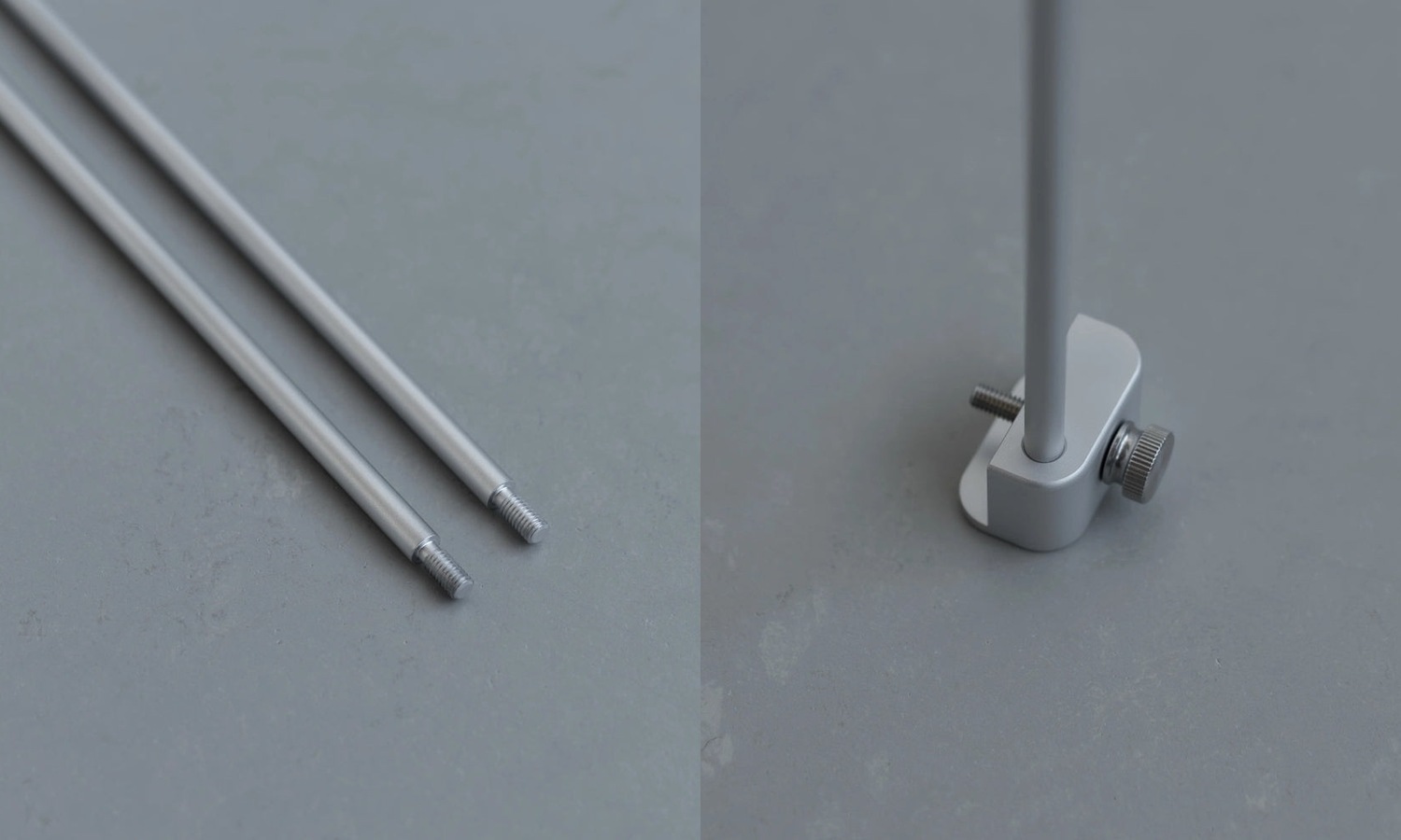 TaG Light pole 鋁合金桿件與 Scenery table 專用固定座